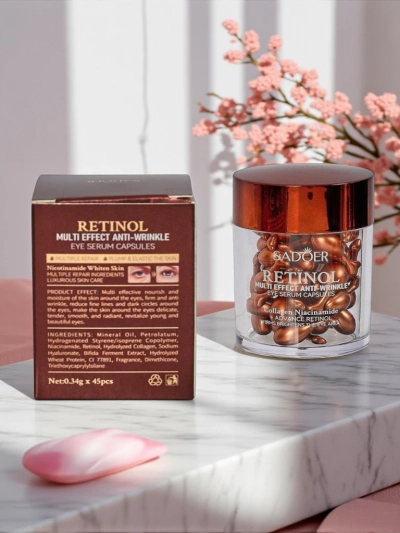 Sadoer Athena Retinol Collagen – capsules pour les yeux contre les rides 40g