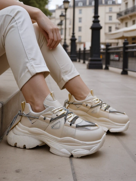 Royalfashion Baskets Femmes sur Semelle Épaisse Reterri