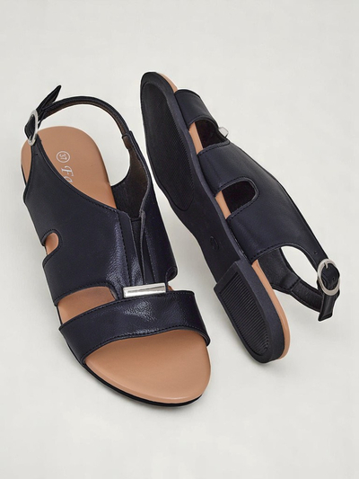 Royalfashion Sandales plates pour femmes Solea Comfort