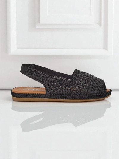 Sandales pour femmes, sandales espadrilles pour femmes avec strass Belle Sparkle