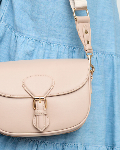 Petit sac à main femme beige et rose - Accessoires