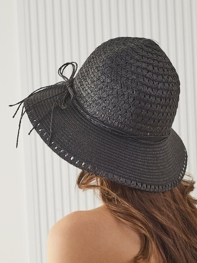 Chapeau de paille pour femme Royalfashion Chapeau de paille doux