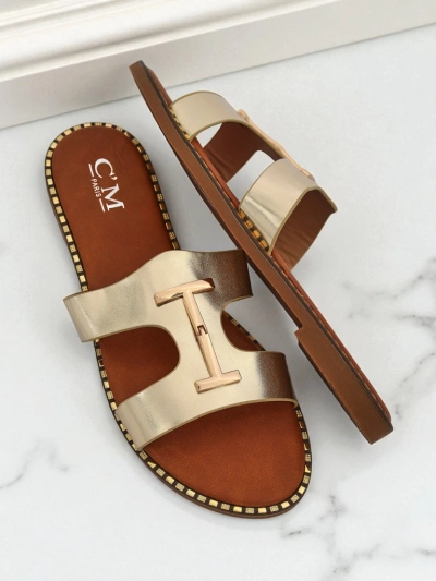 Royalfashion Mules plates pour femmes Maya Louise