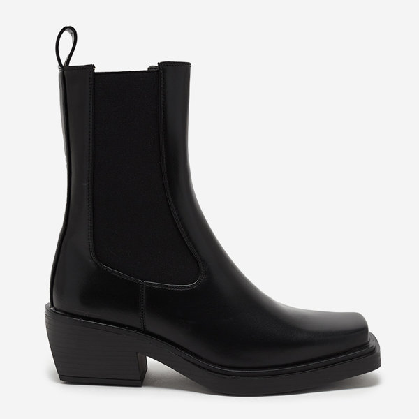 OUTLET Bottes hautes noires pour femmes Darran - Footwear