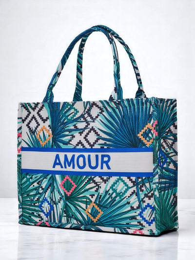 Royalfashion Sac à main en tissu Amour Vibes