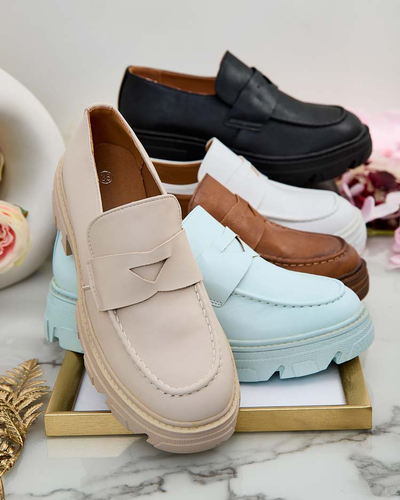 Royalfashion Mocassins élégants pour femme Xicci