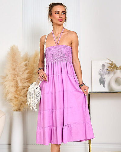 Royalfashion Robe midi pour femme