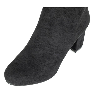 Bottines noires sur un montant supérieur Soleah - Footwear