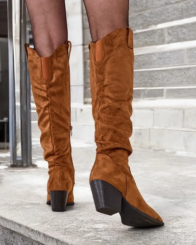 Bottes de cow-boy pour femmes de la marque Royalfashion type Getirres