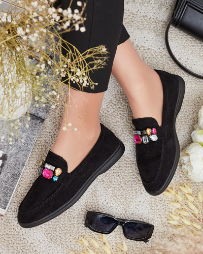 Royalfashion Mocassins ajourés pour femme Mettele