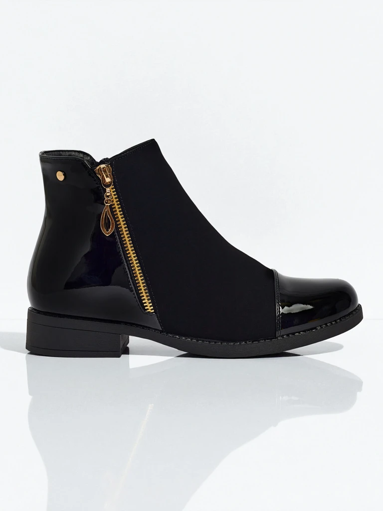Bottines pour femmes en cuir écologique Serelith