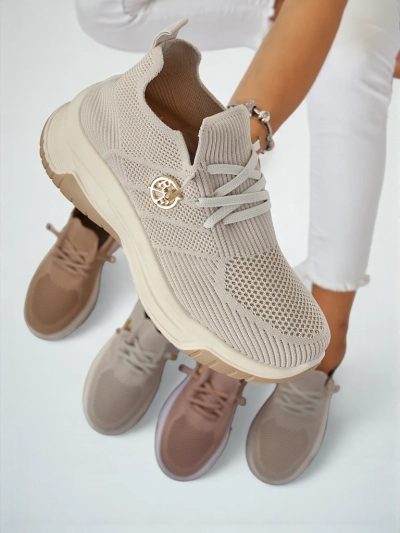 Royalfashion Slip-on chaussures de sport en tissu pour femme Teletta