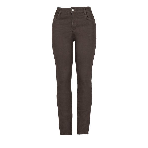 Pantalon marron taille haute - Pantalon 1