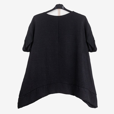 Tunique noire pour femme - Blouses 1