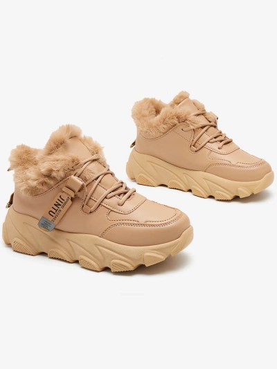 Royalfashion Baskets sport femme avec fourrure Nonuas