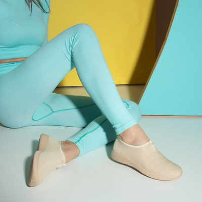 Baskets à enfiler Smegin beiges pour femmes - Footwear