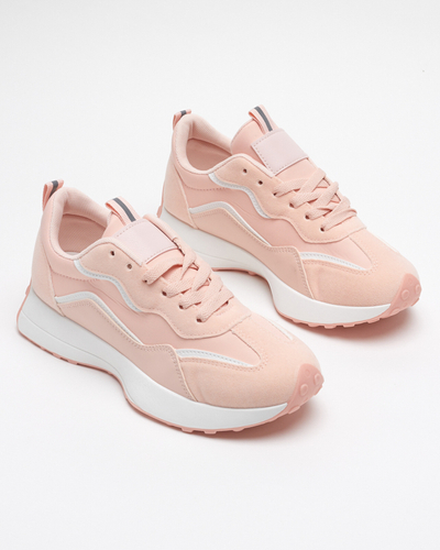 OUTLET Chaussures de sport femme roses Qsially- Footwear