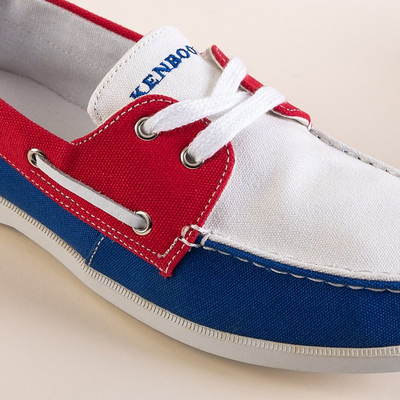 Baskets homme Tehila en tissu coloré - Chaussures