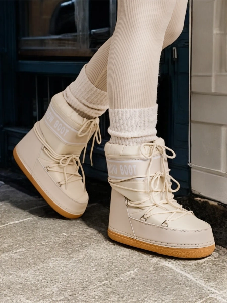 Royalfashion Bottes de neige pour femmes avec un revers Soblesia