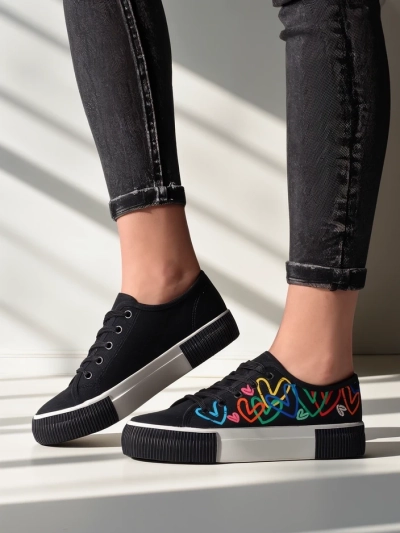 Baskets Royalfashion pour femmes avec impression Sercess
