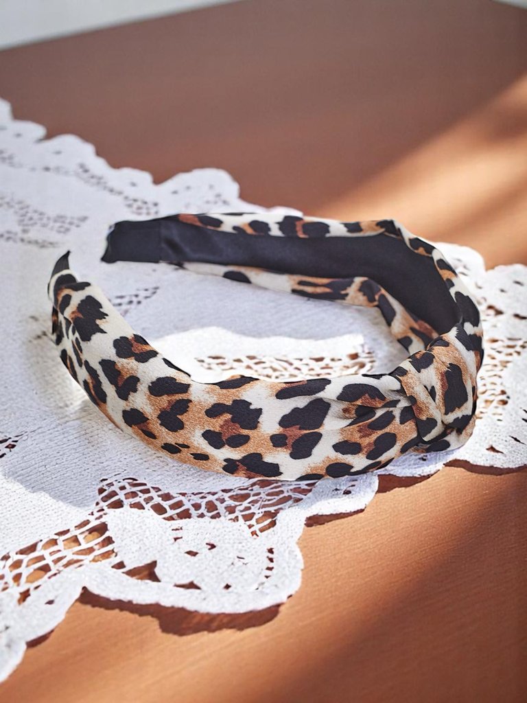 Royalfashion Bandeau avec motif léopard Lea