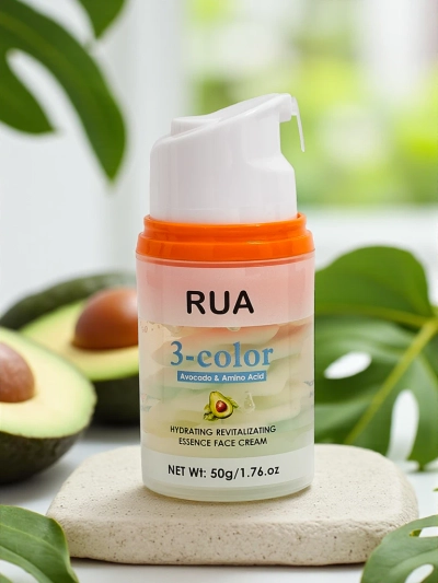 RUA Crème Hydratante pour le Visage à l'Avocat et aux Acides Aminés