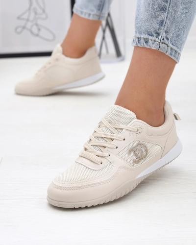 OUTLET Chaussures de sport pour femmes Beige Bofiale- Footwear