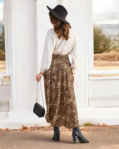 Jupe midi pour femme de Royalfashion avec motif