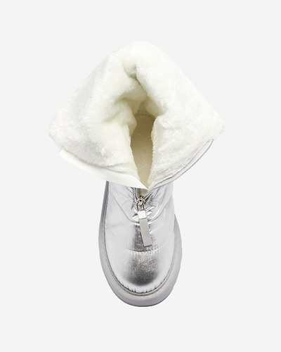 Silver chaussures pour femmes a'la bottes de neige Tirigga- Footwear