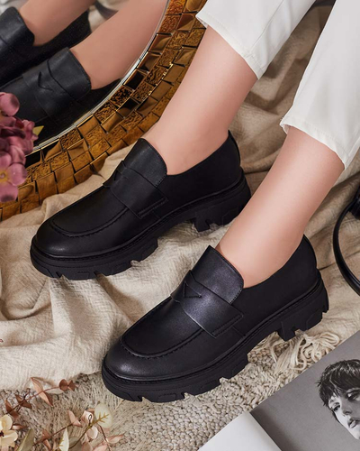 Royalfashion Mocassins élégants pour femme Xicci