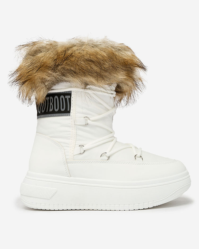 Royalfashion slip-on boots a'la snow boots for women Gomillo