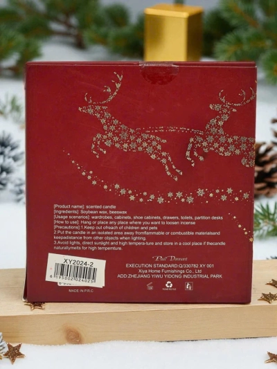Bougie parfumée de Noël Soirée de Noël