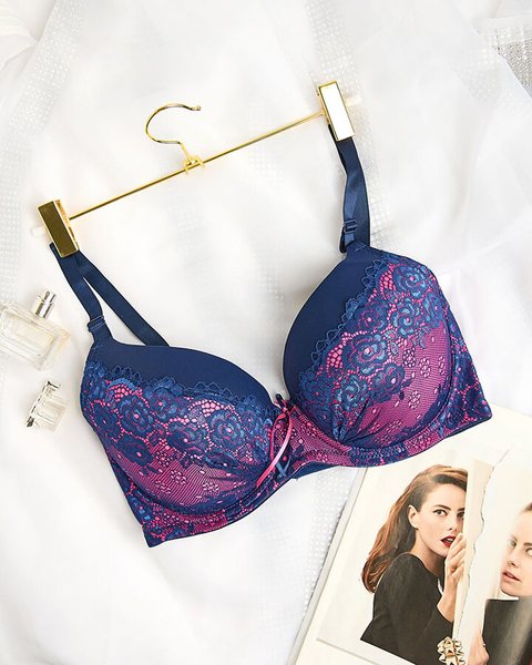 Royalfashion Soutien-gorge femme décoré de dentelle