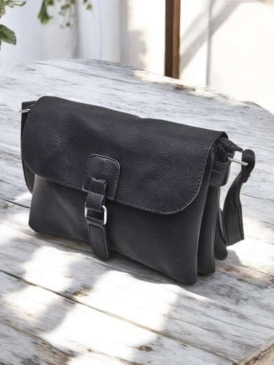 Royalfashion Petit sac à main pour femmes en éco-cuir avec 3 compartiments