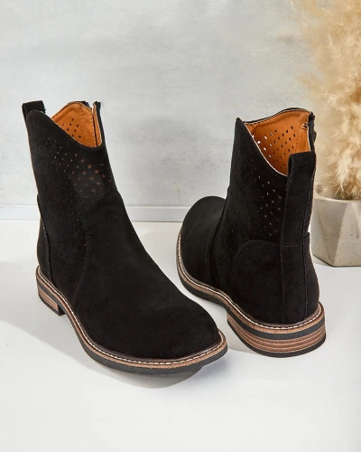 Royalfashion Bottes ajourées Toffas pour femme
