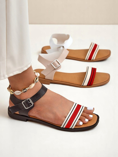 Royalfashion Sandales plates femmes Naya