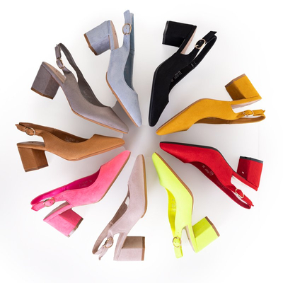 Sandales pour femmes bleues sur le poteau Siofra - Footwear