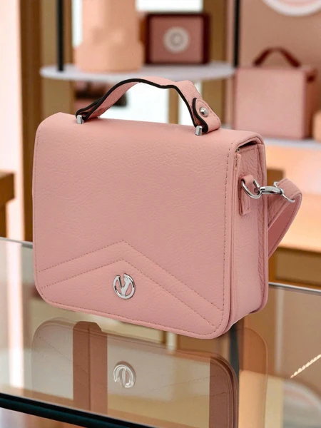 Royalfashion Petit sac à main pour femme en cuir écologique Vintage Moderno