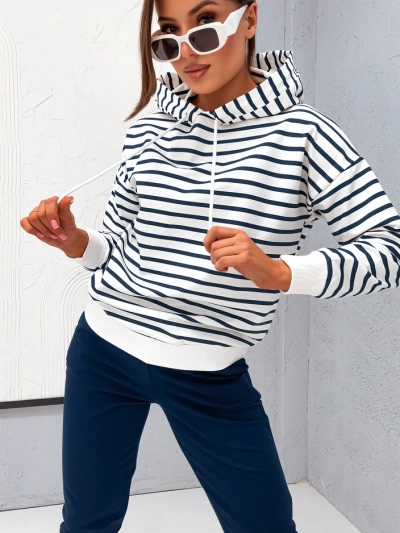 Ensemble de survêtement Royalfashion pour femmes à rayures