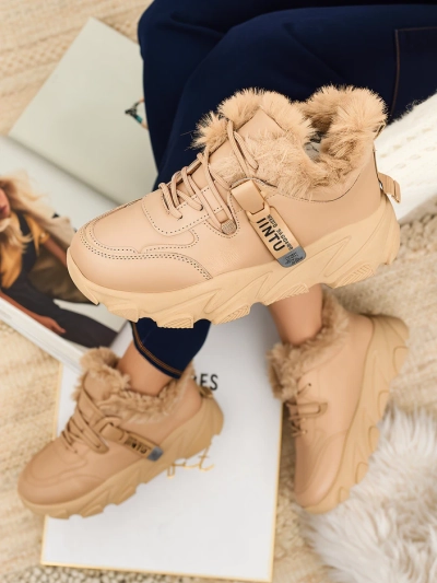 Royalfashion Baskets sport femme avec fourrure Nonuas