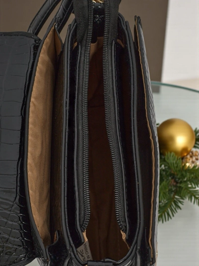 Petit sac à main pour femme en cuir écologique Tesic