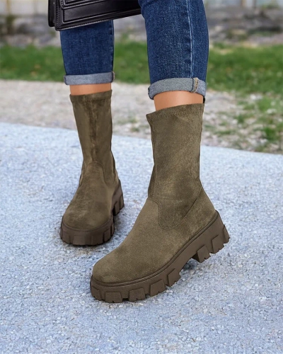 Bottes plateformes pour femmes Royalfashion Firo