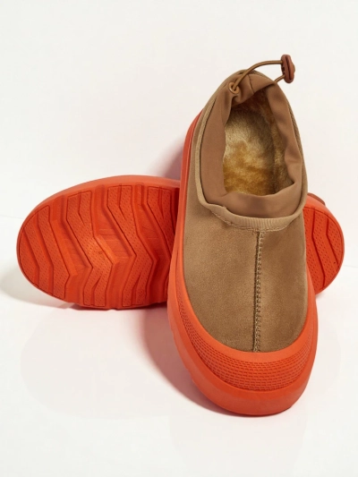 Baskets pour Femmes Flora Camel Suédées Confortables au Quotidien