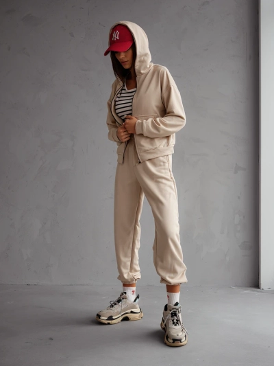 Royalfashion Ensemble de survêtement en coton pour femmes
