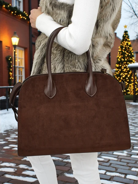 Sac à main shopper pour femmes en éco-daim Dorelle