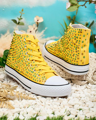 Royalfashion Baskets à paillettes pour femme Shis