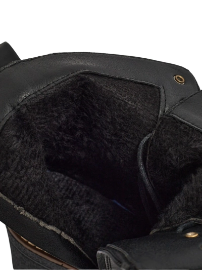 Bottines pour femmes en cuir écologique à talons Zeltra