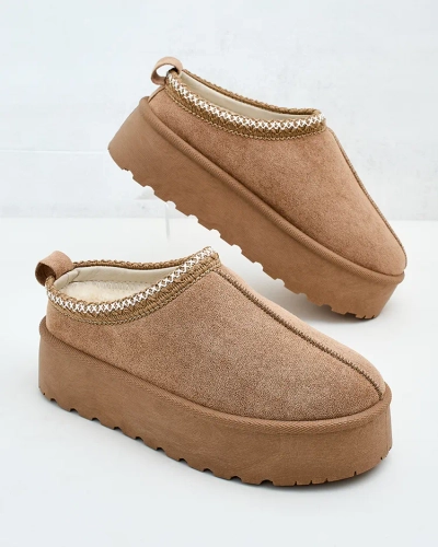 Royalfashion Bottes courtes Zommy a'la pour femmes Bottes de neige