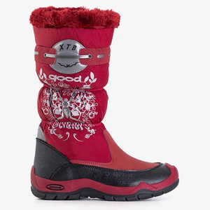 OUTLET Bottes de neige marron pour enfants Iana - Footwear