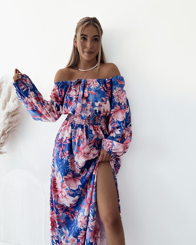 Royalfashion Robe midi femme à motif original